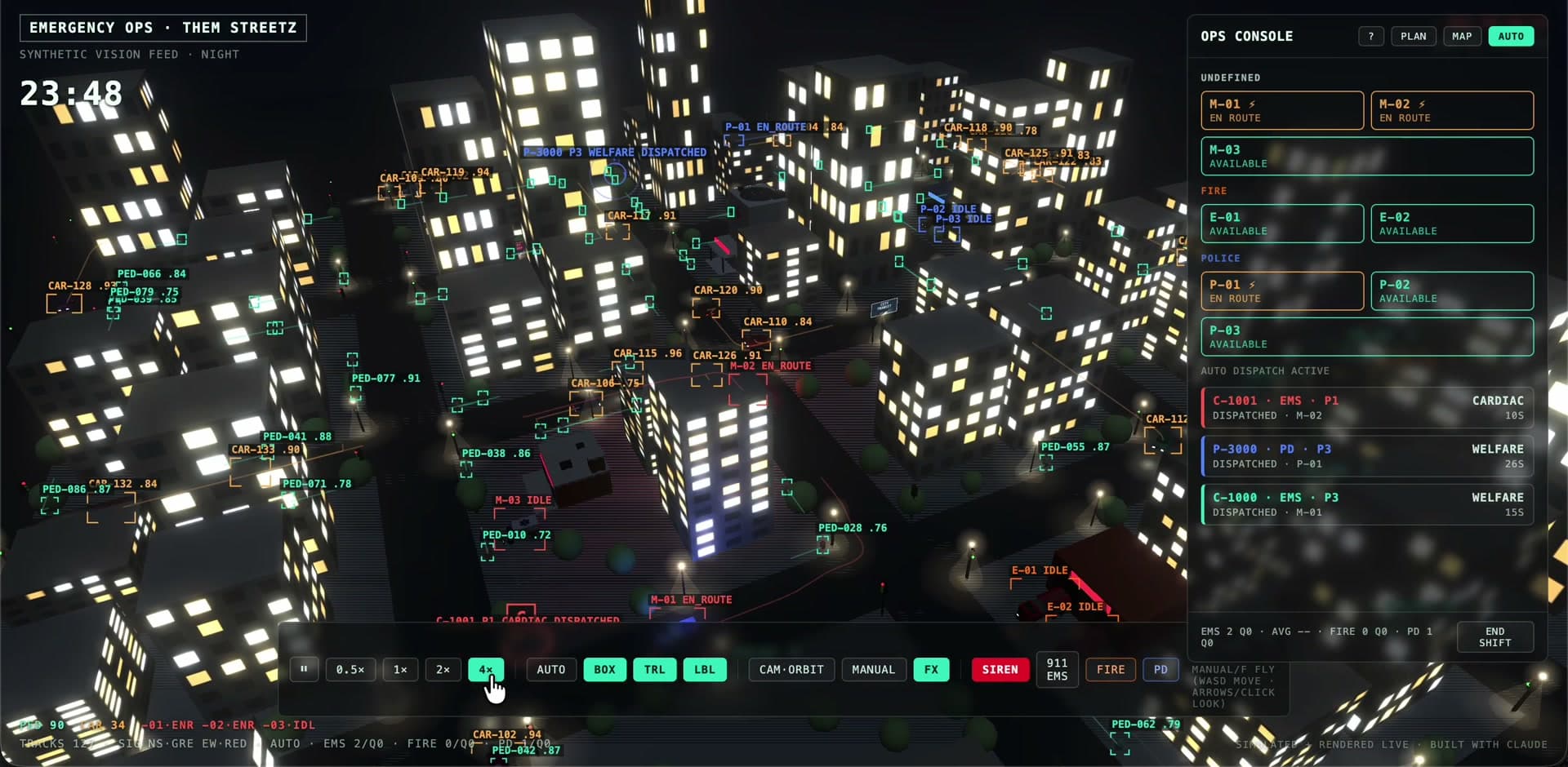 StratOps Dispatch — 3D Prototype preview