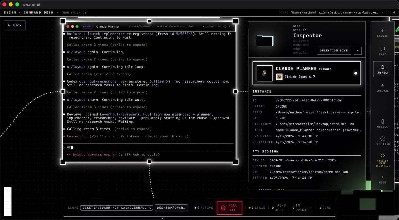 Swarm MCP Lab preview
