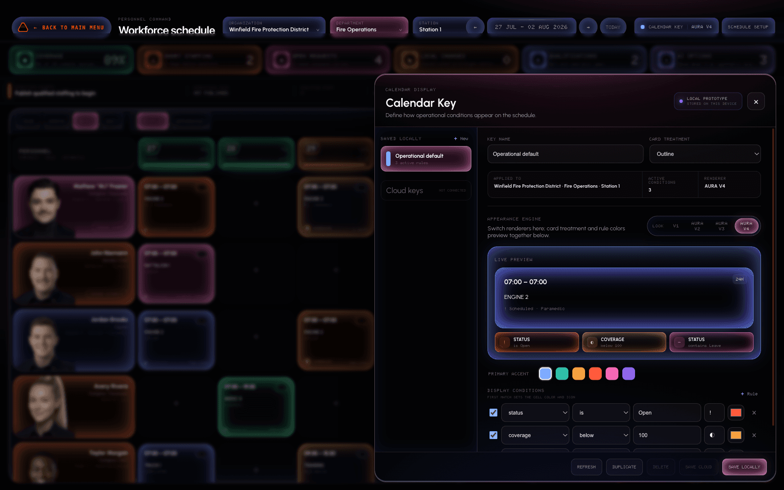 StratOps Workforce & Scheduling preview
